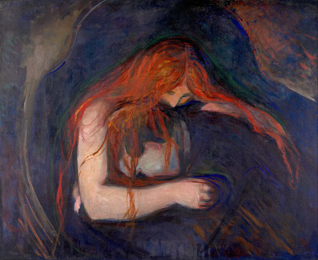Edvard Munch - Vampire 1895