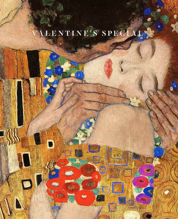 Gustav Klimt The Kiss Valentines