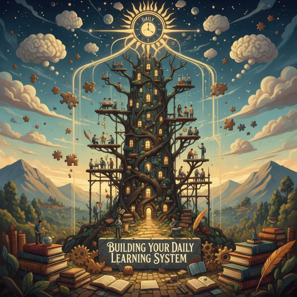 building your daily learning system illustration