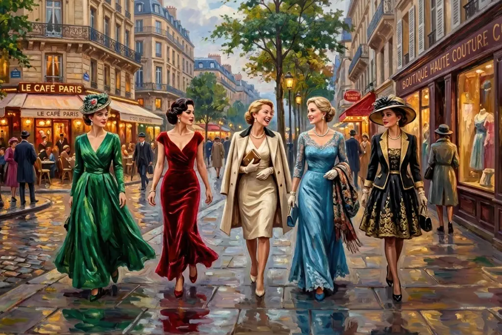 fashion women in paris