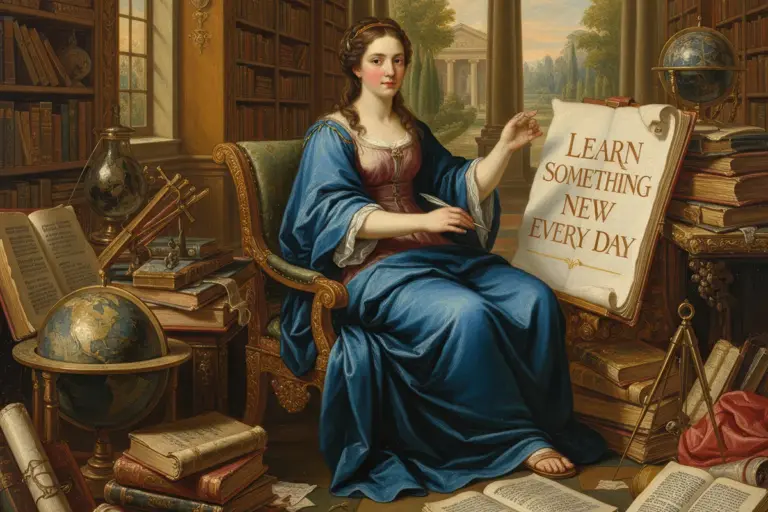 learn something new every day painting feature
