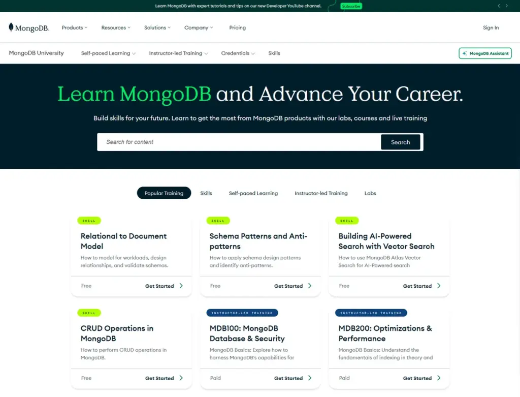 mongodb learn