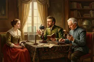 podcasts painting illustration