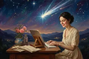 woman learning through mooc courses